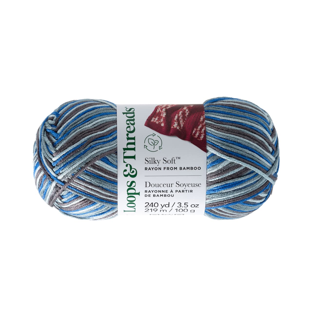 15 Pack: Silky Soft™ Multi Yarn by Loops & Threads®